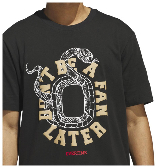 Adidas Ανδρική κοντομάνικη μπλούζα Overtime Spring Graphic Tee Adidas Ανδρική κοντομάνικη μπλούζα Overtime Spring Graphic Tee